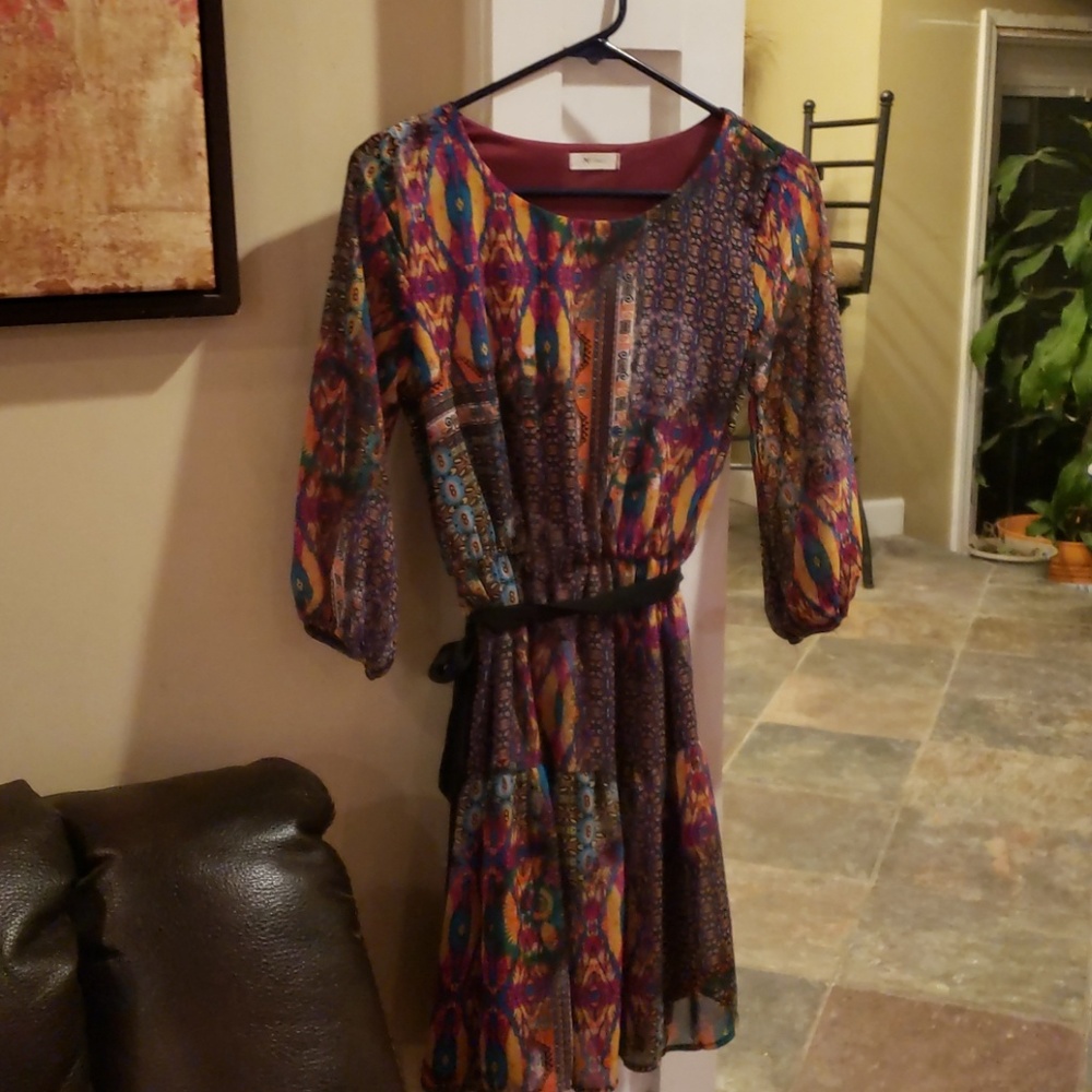 Multi colored dress